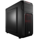 Corsair Carbide Series SPEC-01 Mid Tower Gaming Case featuring Red LED and Blue accents, perfect for gamers.